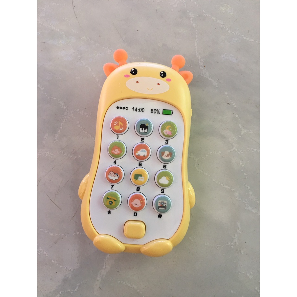 Điện thoại phát nhạc cho bé - Đồ chơi thông minh - phát triển IQ,EQ