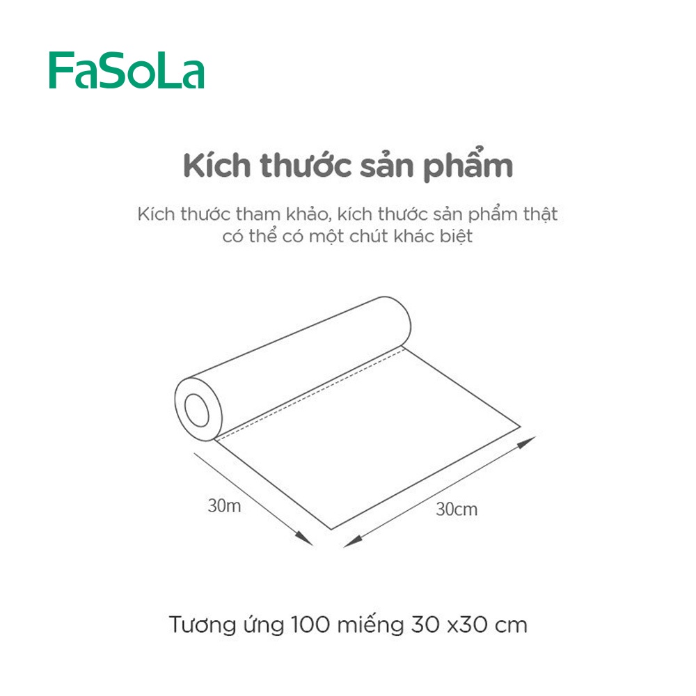 Màng bọc thực phẩm 30cm X 30M FASOLA FLSH-212