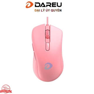 Chuột Gaming DAREU EM908 Pink (LED RGB, BRAVO sensor) - EM908 Hồng