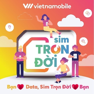 Sim Vietnammobile gói cước trọn đời , lập shope,fb,tw... sim vnmb giá rẻ