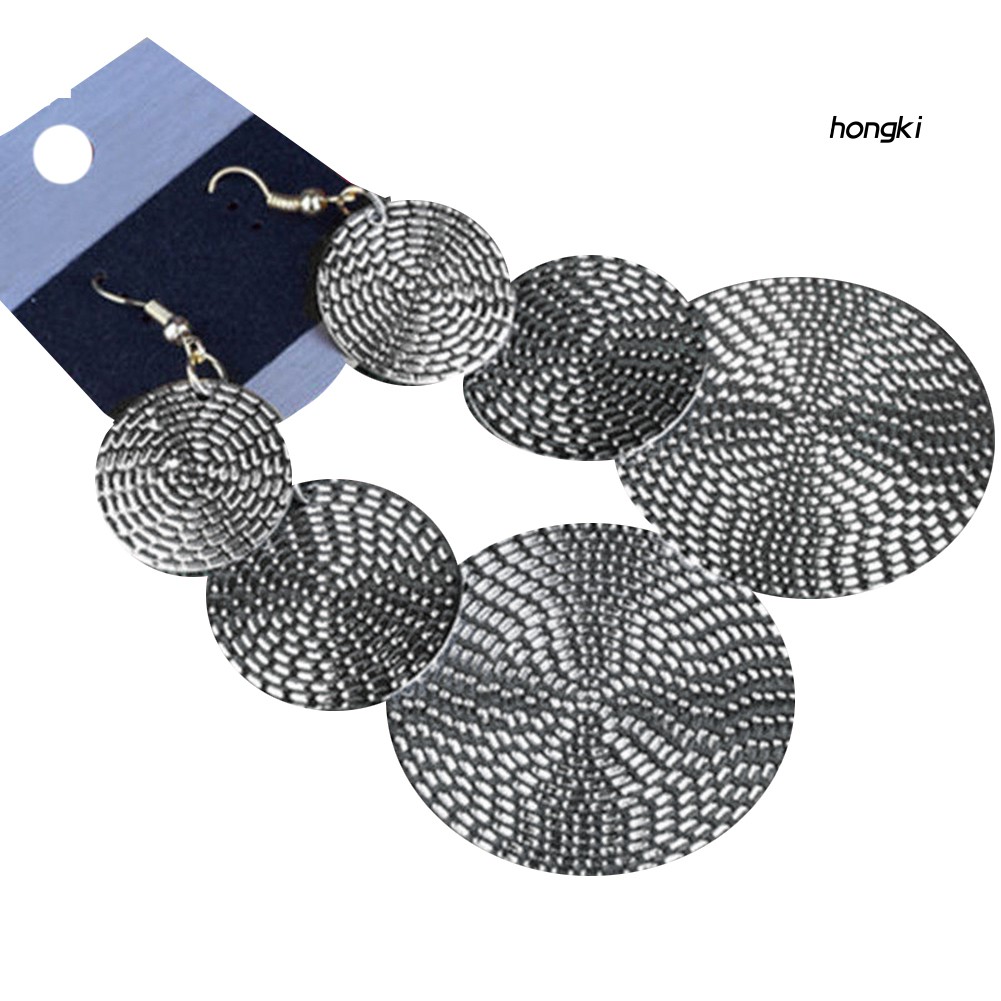 Bông tai dáng dài nhiều lớp thời trang sang trọng cho nữ