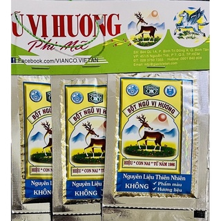 (MẪU MỚI) Bột Ngũ Vị Hương Phi Mã Hiệu Con nai Vianco gói (3.5g)