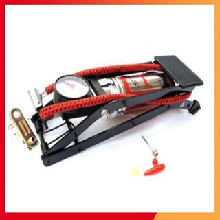 LOẠI 1- Bơm hơi đạp chân mini cho ÔTÔ , xe máy, bơm bóng đa năng và tiện dụng  (Tổng kho gia dụng giá tốt)