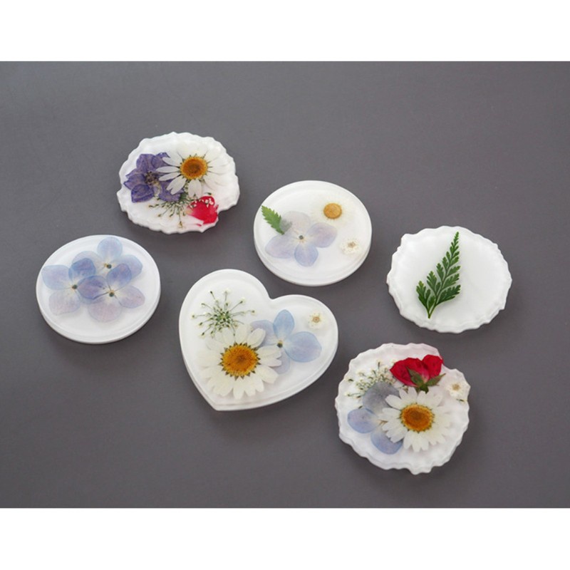 Khuôn silicon tạo hình tròn làm giá đỡ điện thoại thủ công tiện lợi