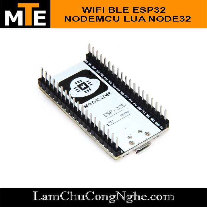 Mạch thu phát Wifi bluetooth BLE ESP32 NODEMCU NODE32 internet of thing IOT Kèm cáp