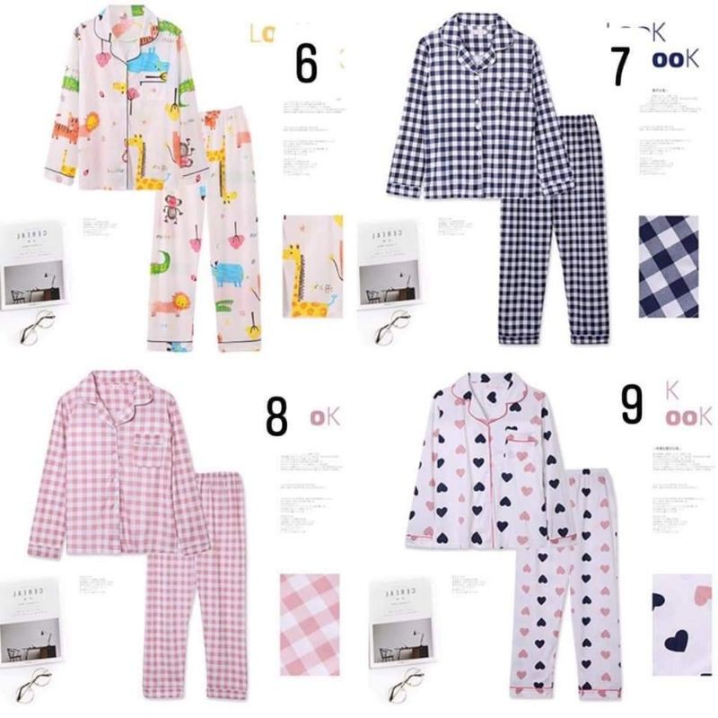 Bộ Mặc Nhà Cotton Tơ Sữa Mềm Mại Mặc Cực Xinh [Oder QC 10-15 ngày] | BigBuy360 - bigbuy360.vn