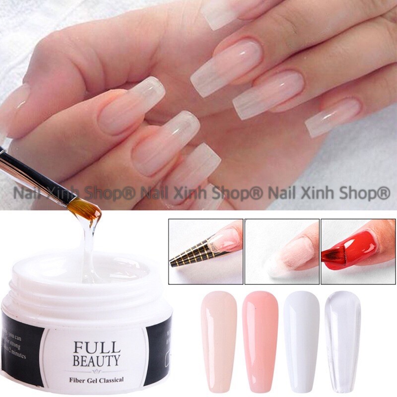 Gel LED/ UV đắp nối móng chuyên dụng cho nail 15ml