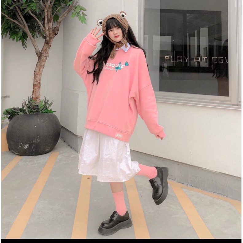 [SIEU SALE] SWeater nỉ cổ tròn chữ hóttrends unisex (hàng có sẵn) | BigBuy360 - bigbuy360.vn