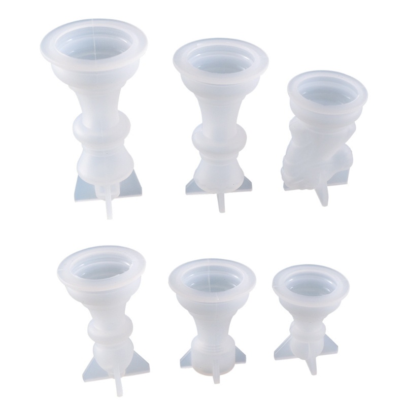 Khuôn Đúc Epoxy UV Hình Quân Cờ Vua Làm Đồ Thủ Công Trang Trí