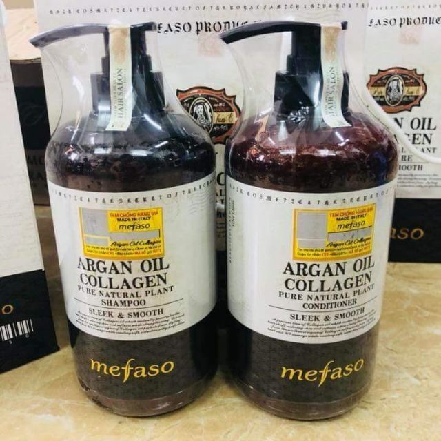 Dầu gội đầu collagen mefaso