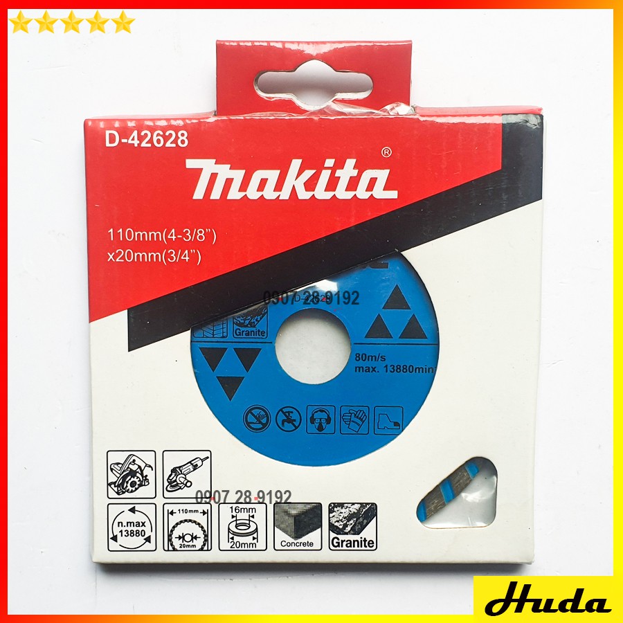 Đĩa cắt kim cương dạng dợn sóng 110mm x 20mm Makita D-42628