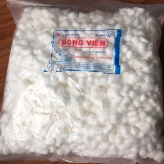 Bông viên - gòn viên 500g