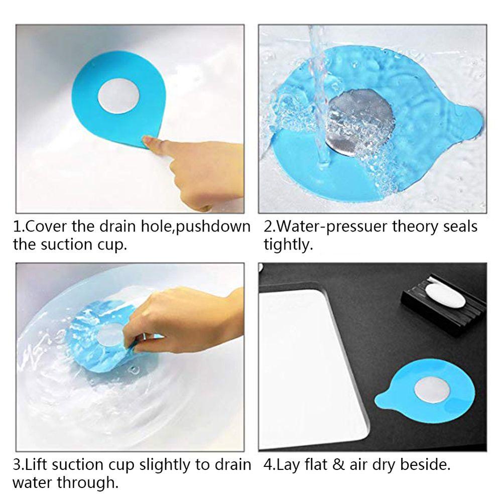 Nắp Đậy Cống Thoát Nước Bồn Rửa Chén / Bồn Tắm Tiện Dụng Ốp