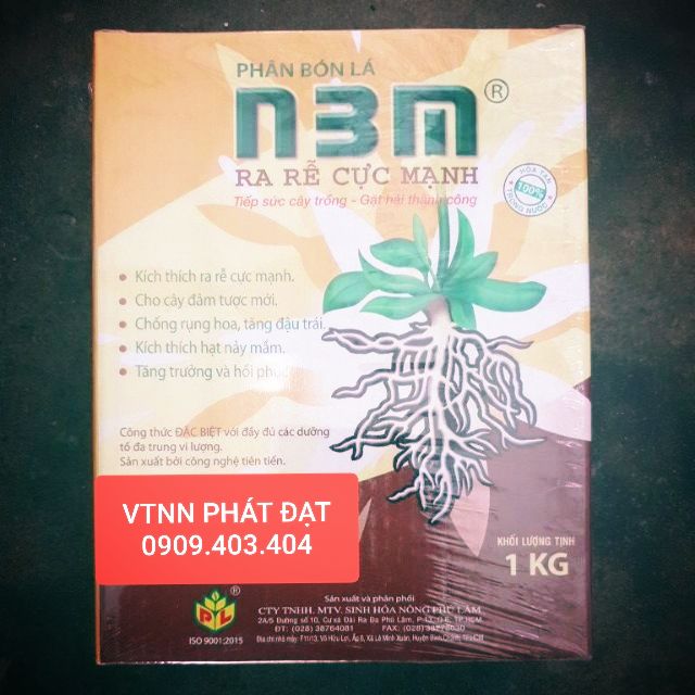 Thuốc Kích Thích Ra Rễ N3M hộp 1kg