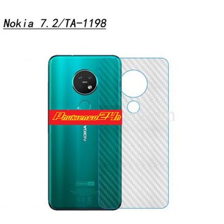 Miếng Dán Vân Carbon Chống Trầy Cho Điện Thoại Nokia 7.2