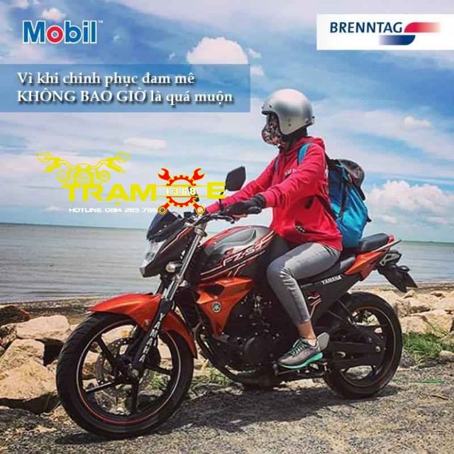 DẦU NHỚT MOBIL 20W50 SUPER MOTO DÀNH CHO XE SỐ, DẦU NHỚT XE MÁY NHẬP KHẨU