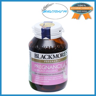 Viên Uống Vitamin Cho Bà Bầu Blackmores Pregnancy And Breast Feeding Gold (Chai 60 VIên)