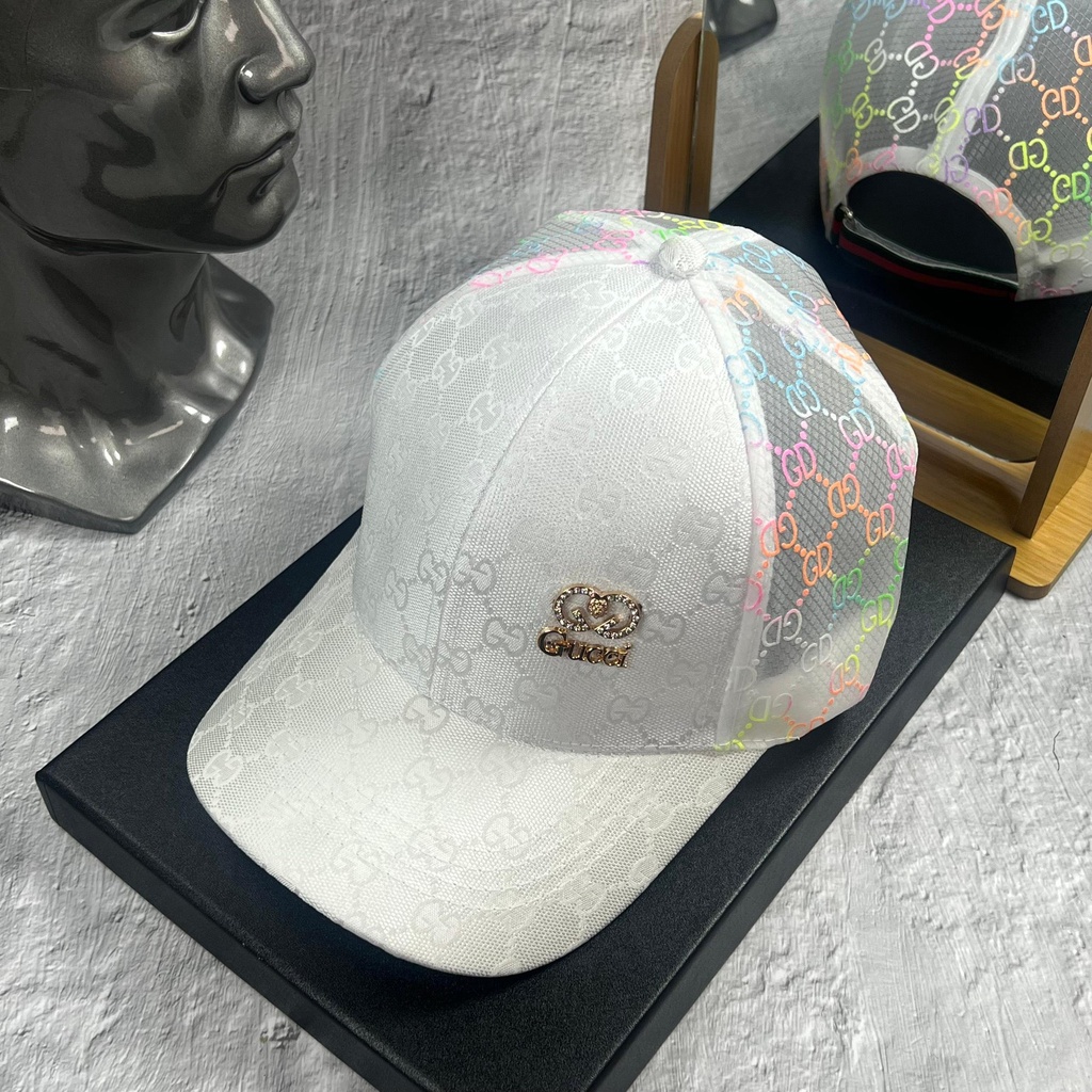 NÓN NAM NỮ MŨ LƯỠI TRAI SNAPBACK LOGO GUCCI LƯỚI 7 MÀU CỰC CHẤT