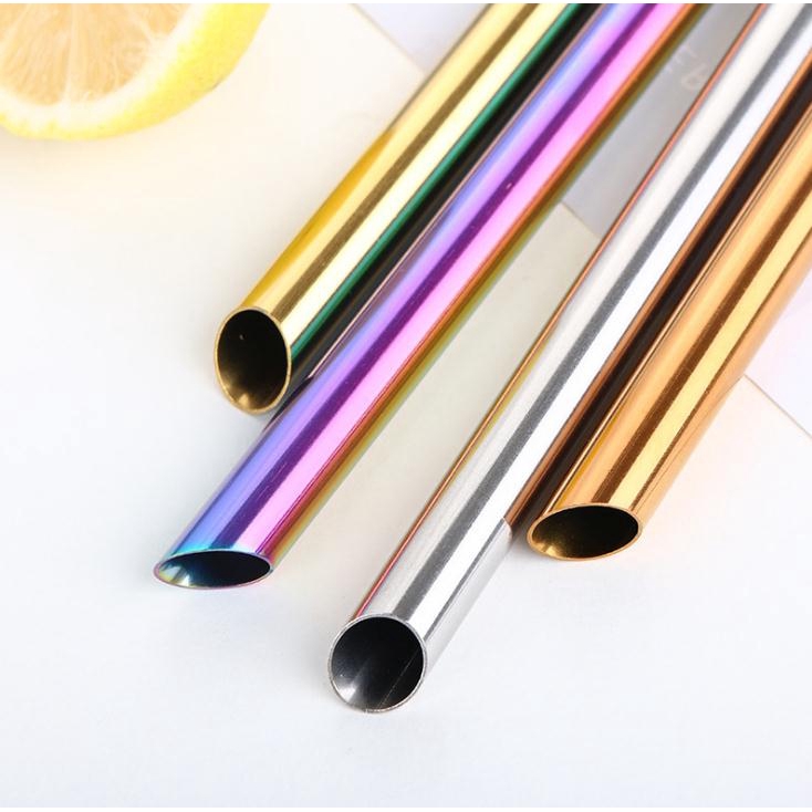 Ống hút trà sữa bằng inox tái sử dụng được 12mm | BigBuy360 - bigbuy360.vn