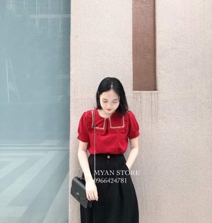 Áo cổ bèo Bigsize 60kg-90kg Size (L/XL/XXL)