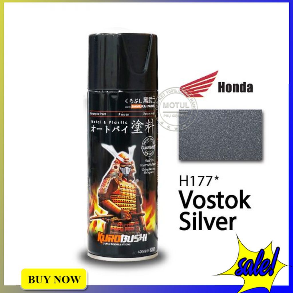 Sơn xịt màu bạc vostok Samurai h177 hàng chính hãng