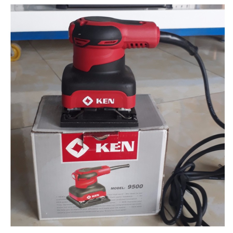 Máy chà nhám rung KEN - Bảo hành chính hãng 12 tháng