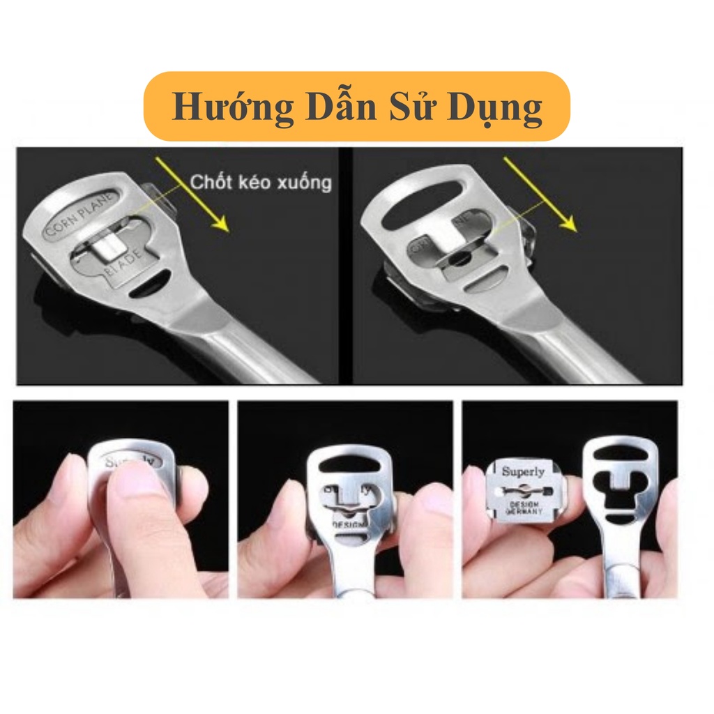 Lưỡi Dao Thay Thế Hãng Pedi Sử Dụng Cho Cây Chà Gót Chân