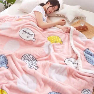 Chăn lông tuyết siêu nhẹ, 2m*2m3 ( sẵn hàng)