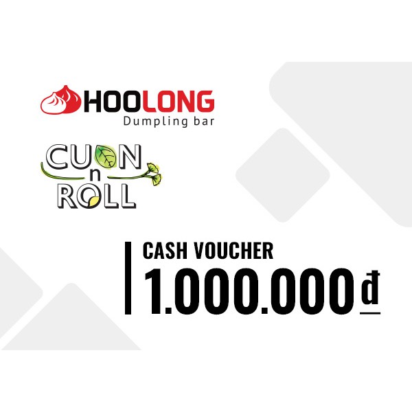 Phiếu quà tặng Cuốn N Roll - HooLong 1000k