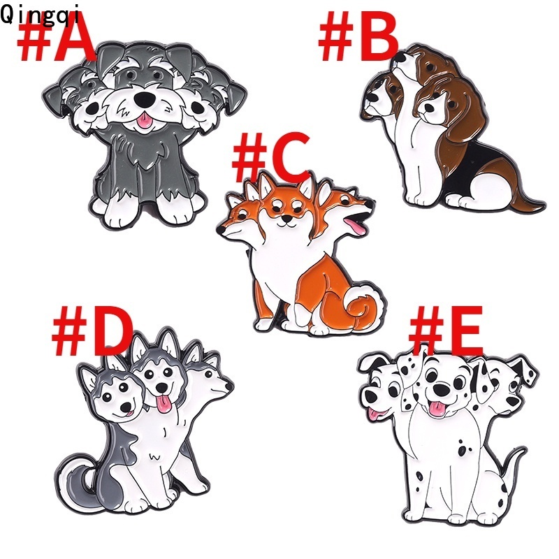 Trâm cài áo Miss Zoe hình chú chó dễ thương nhiều kiểu tùy chọn