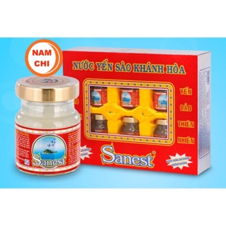 Yến Sào Khánh Hoà Hộp 6 Hũ Không Đường 70ml