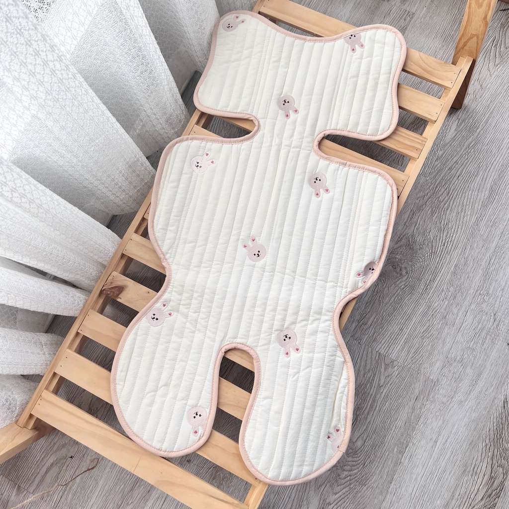 Nệm Lót Xe Đẩy Đa Năng Hàn Quốc, Tấm lót xe đẩy 3D cho bé