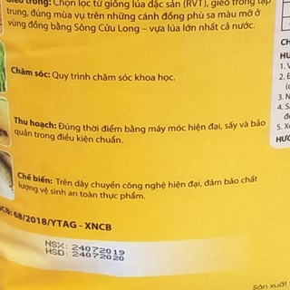 Gạo Mezan tám thơm 5kg