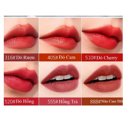 Son Lì WodWod Diamond Enamel Bow Lisptick Chính Hãng Nội Địa Trung | BigBuy360 - bigbuy360.vn