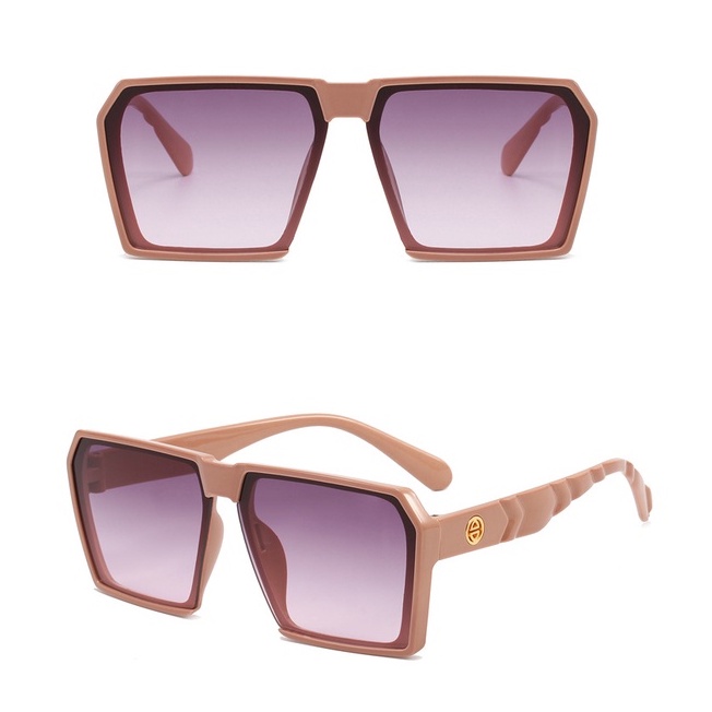 Kính Mát Gọng Vuông Bản Lớn Thời Trang Cho Nam Nữ