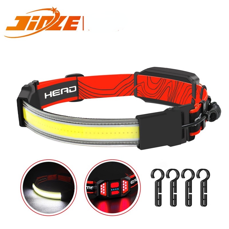 Đèn Pha Led Với Tất Cả Các Cảm Ứng Chiếu Sáng 230° Đèn Đeo Đầu Siêu Nhẹ Chống Thời Tiết Có Thể Sạc Lại