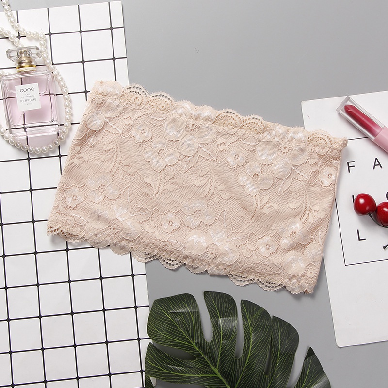 Áo lót bra cotton phối ren mềm mại cài sau quyến rũ cho nữ OTIS - 088