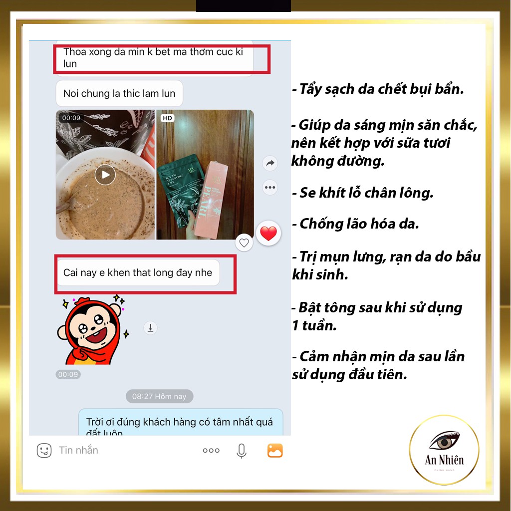 Bột Tẩy Tế Bào Chết Cafe MN Natural ✔ Dùng cho Face & Body ✔ Dung Tích 200gr - Handmade | BigBuy360 - bigbuy360.vn