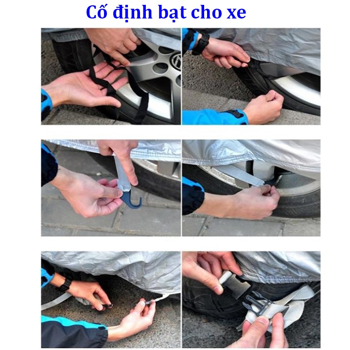 Bạt phủ xe hơi, ô tô các dòng xe 4,5,7 chỗ ngồi và bán tải - Giá tại xưởng sản xuất tốt nhất thị trường