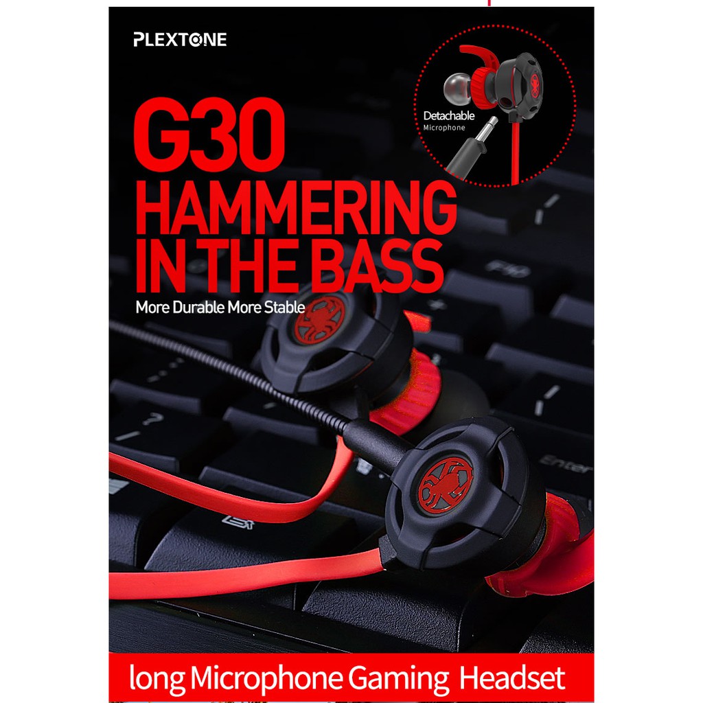 Tai nghe gaming nhét tai - Plextone G30