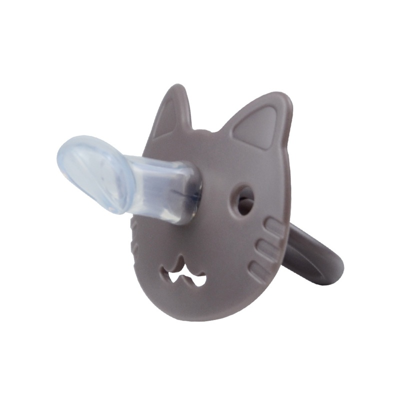 Núm Ti Giả Bằng Silicon Họa Tiết Hoạt Hình Dễ Thương Cho Bé Sơ Sinh