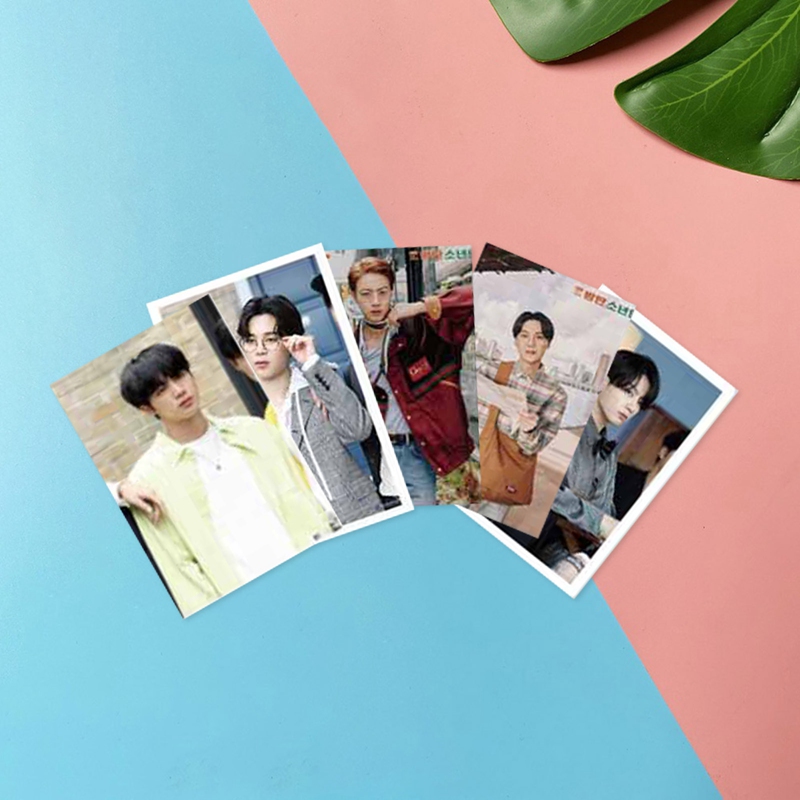 Hộp 54 Ảnh Lomo Card Mini Hình Nhóm Nhạc Kpop 2020