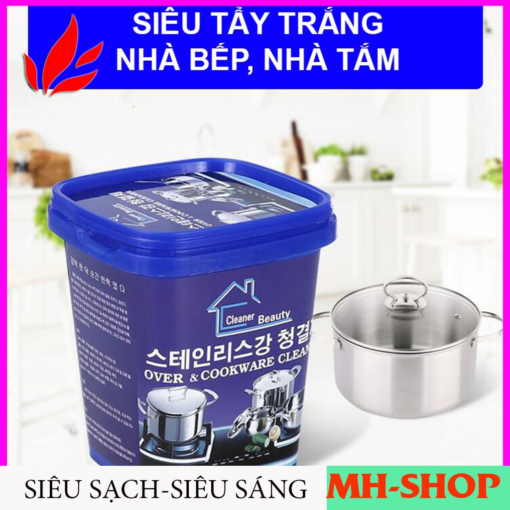 Bột Tẩy Rửa Xoong Nồi Hàn Quốc, Vệ Sinh Nhà Bếp Đa Năng Sạch Sẽ - Trọng Lượng 500g 1 Hộp MH-SHOP