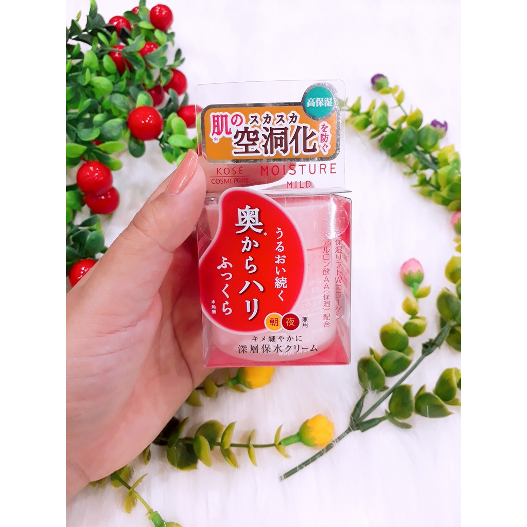 Kem dưỡng ẩm ban đêm Kosé Moisture Mild Cream - 100% Authentic