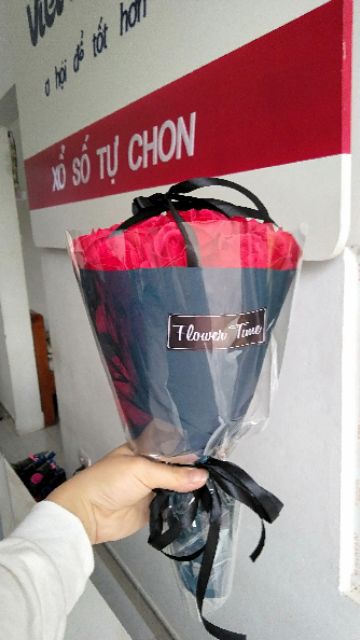 Bó hoa sáp 19 bông