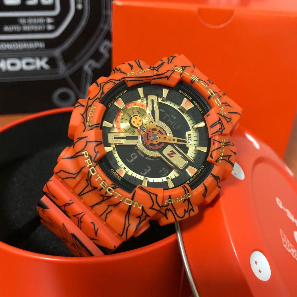 Đồng hồ Casio G-Shock Dragon Ball GA-110 - Đồng hồ thể thao G Shock Nam Phiên Bản Giới Hạn - Bảy Viên Ngọc Rồng