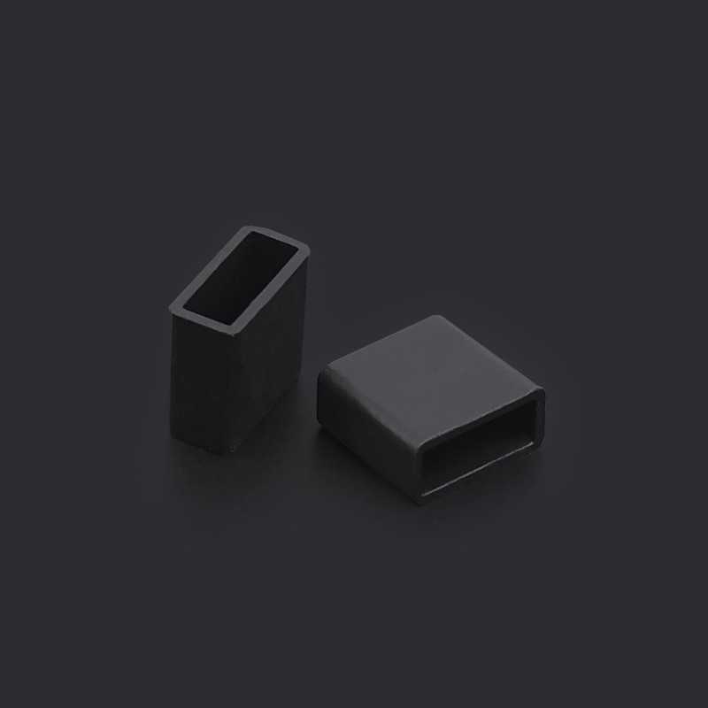 Random Color Silica Gel USB Dust Cover / Dust-proof  Transparent Data Line USB Interface Protective Case