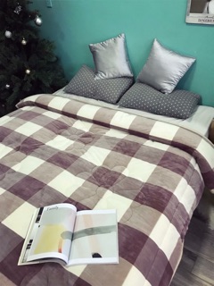 Chăn lông thỏ Muji Đại Hàn 4,2kg