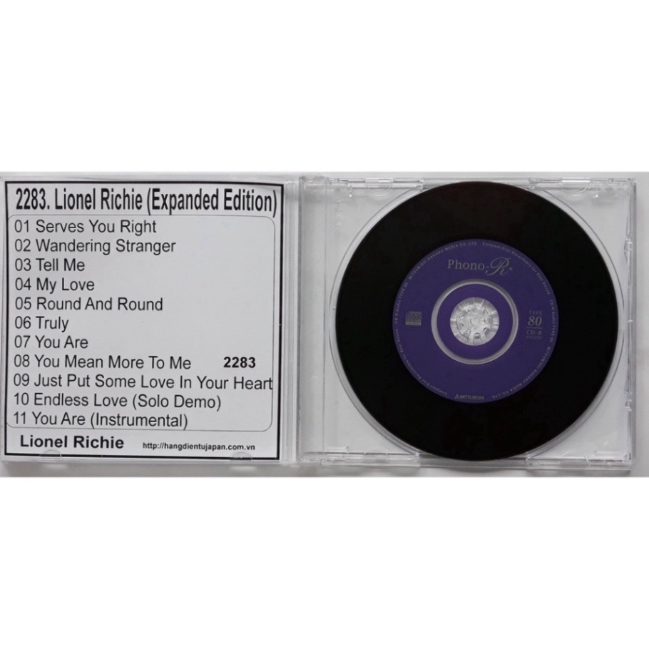 Bộ 4 CD ca sĩ nước ngoài Lionel Richie ( 2281 - 2284 )0