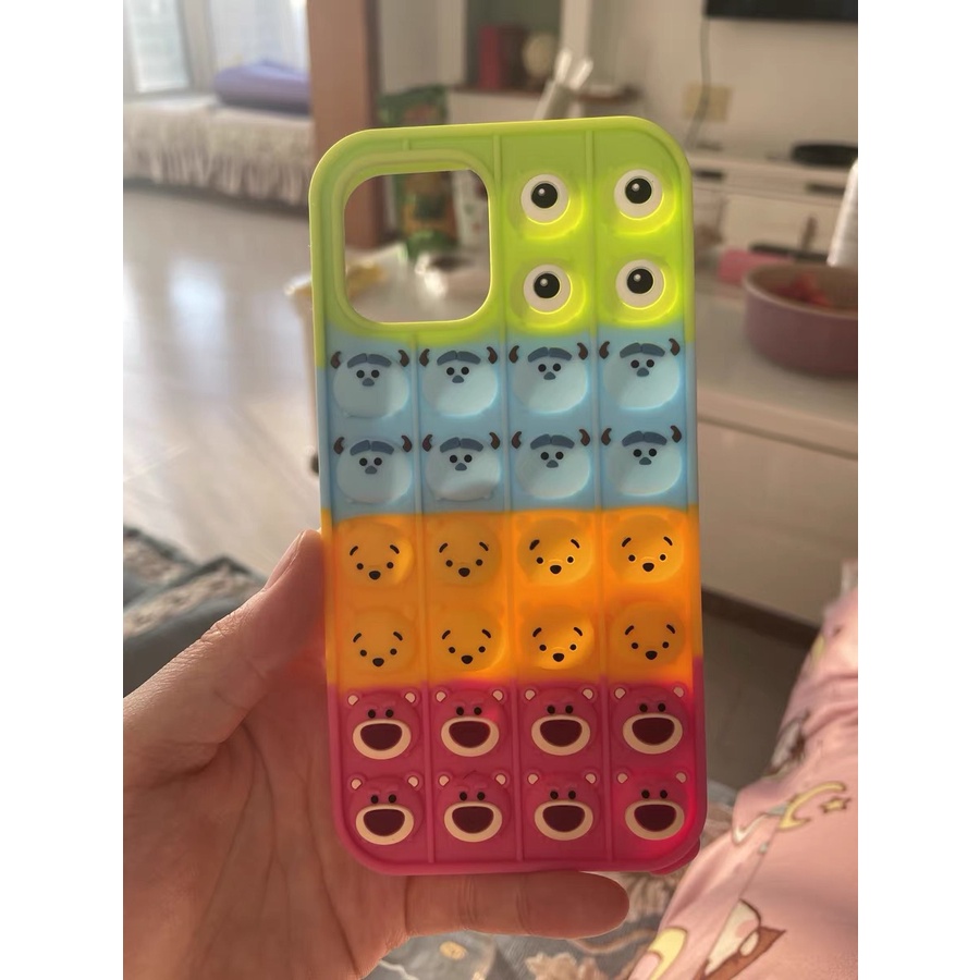 Ốp Điện Thoại Silicon Họa Tiết Hoạt Hình Winnie the pooh Cho Iphone 14PLUS 14 13 12 11 pro max xs xr x 7 8 plus